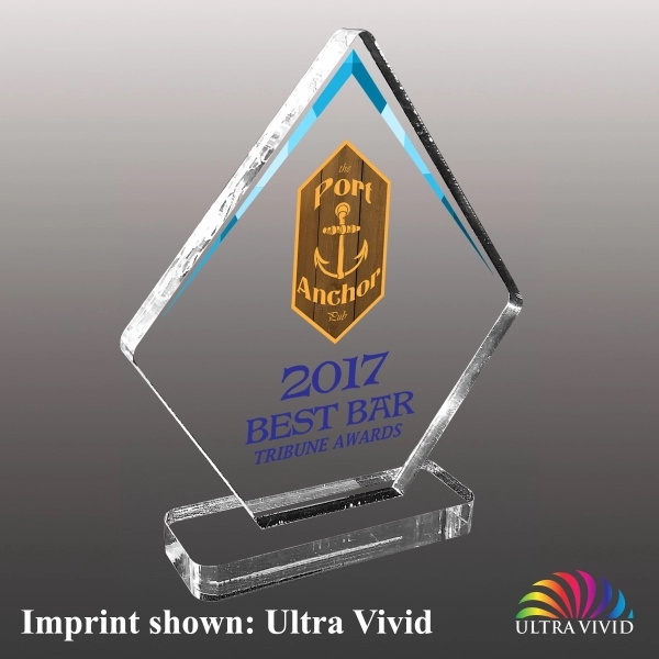 Acrylic Stock Award - Ultra Vivid Color