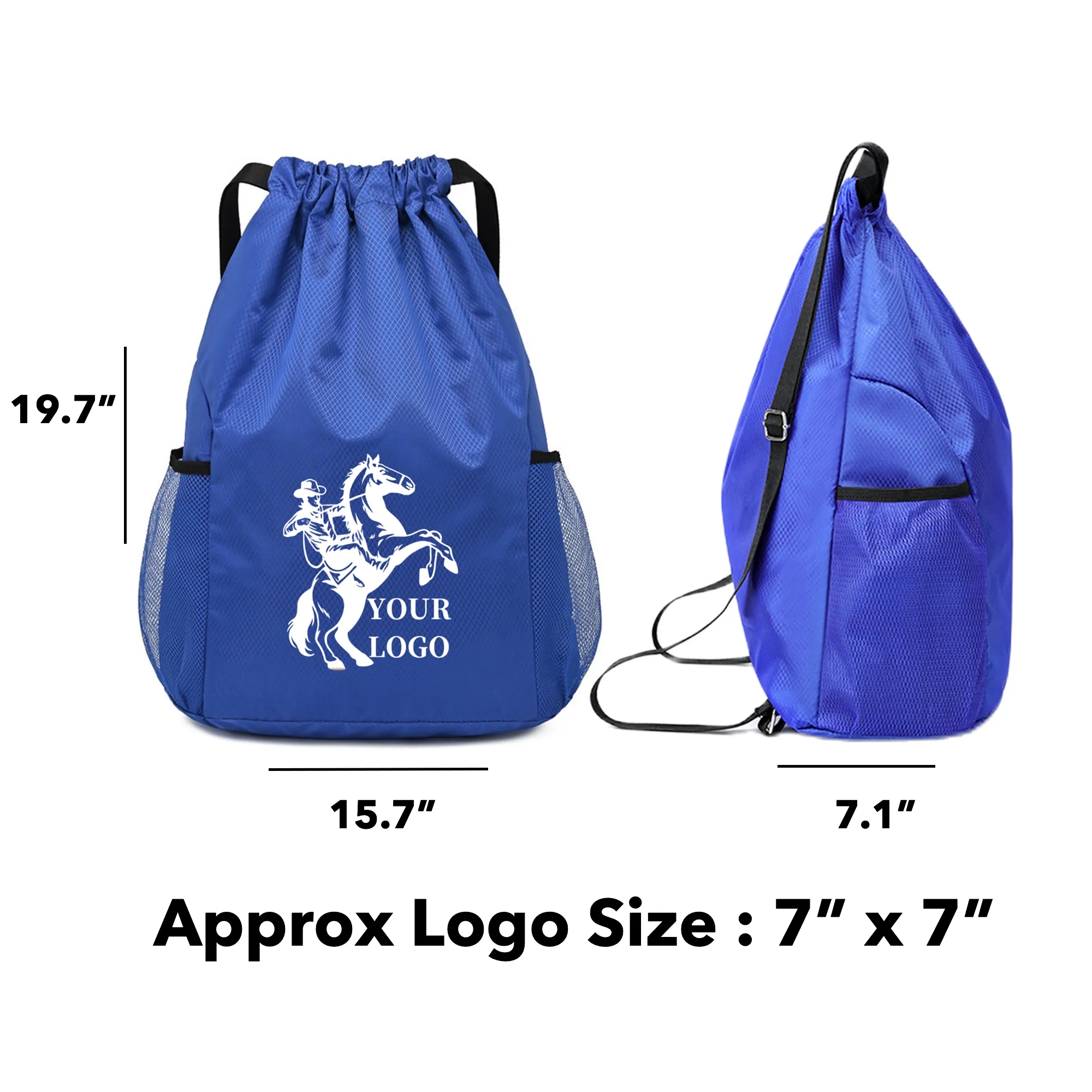 Waterproof Gym Drawstring Bag 2