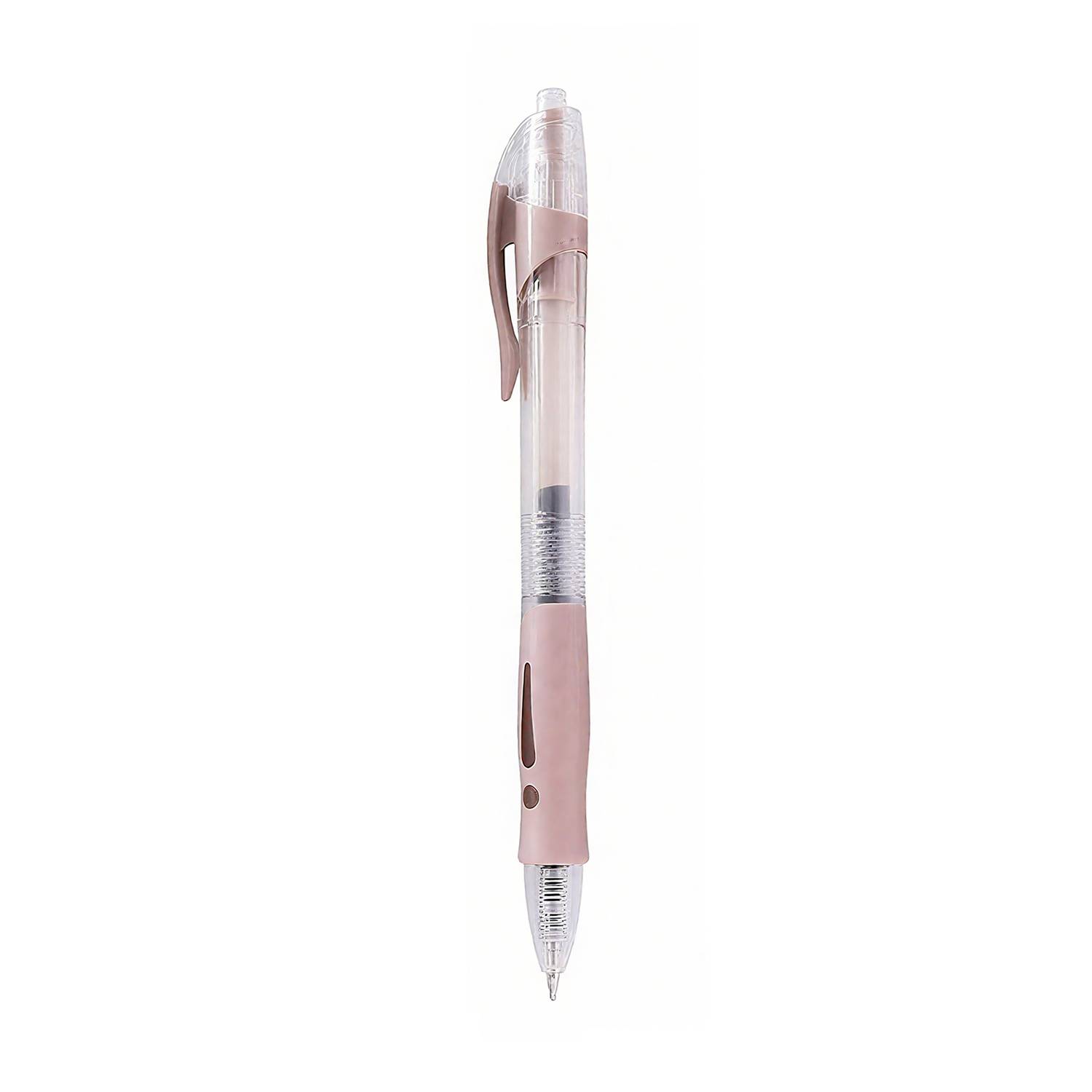 0.5mm Retractable Clear Ballpoint Pen 1