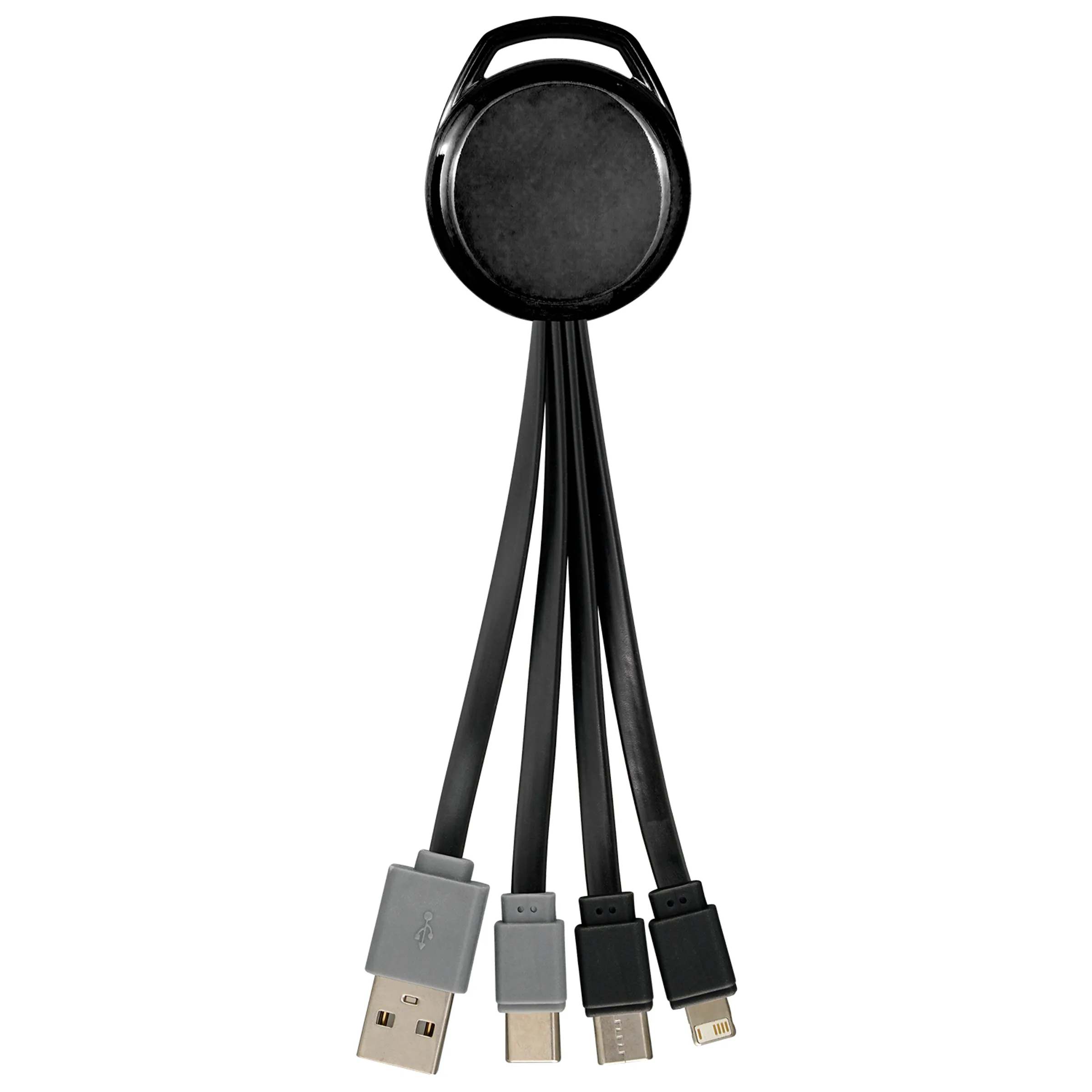 Metallic Vivid Dual Input 3-in-1 Charging Cable 21