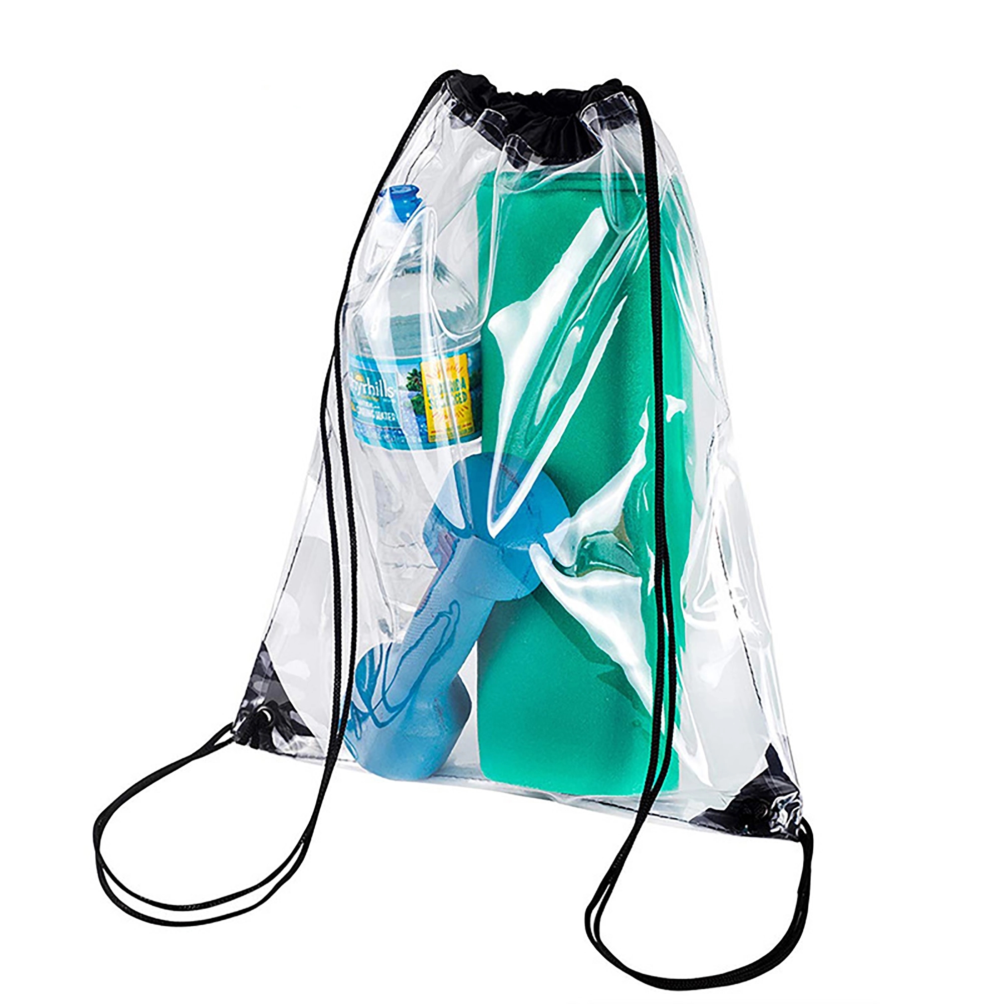 Clear PVC Drawstring Bag 3