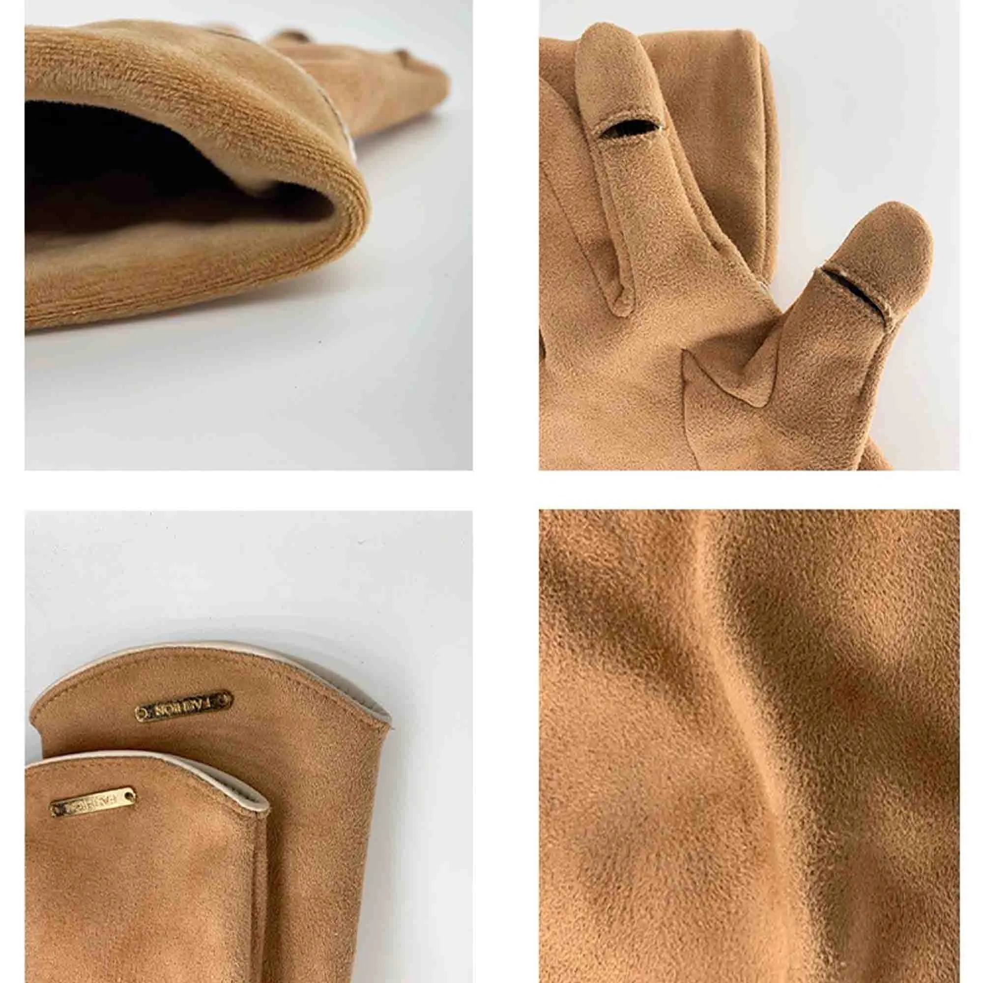 Women Stretch Fleece Gloves 2