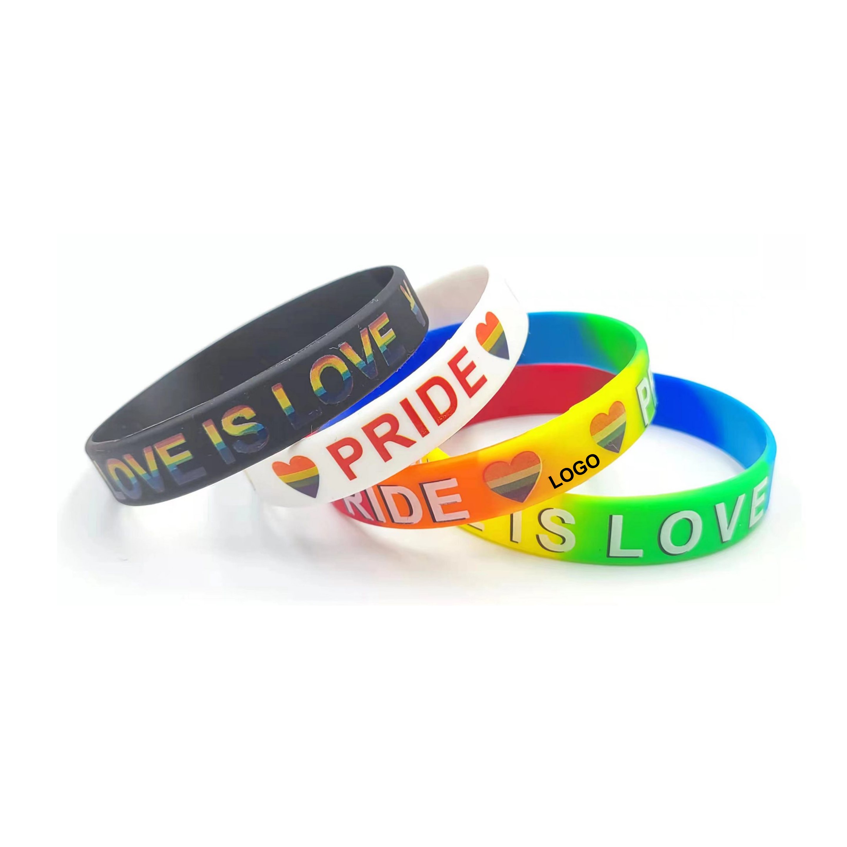 Rainbow Pride Wristband (direct import) 4