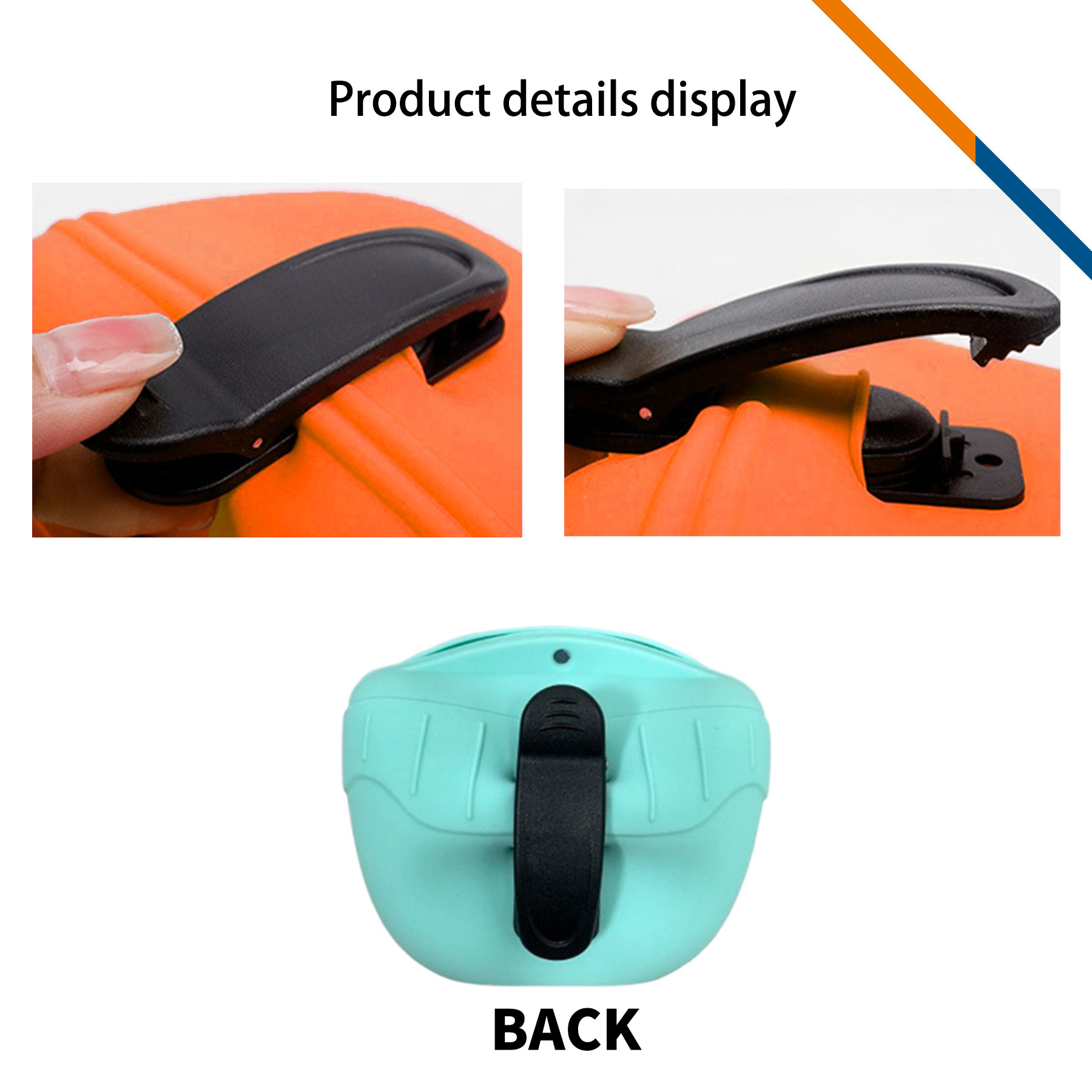 PawSnap Silicone Portable Pet Treat Pouch 18