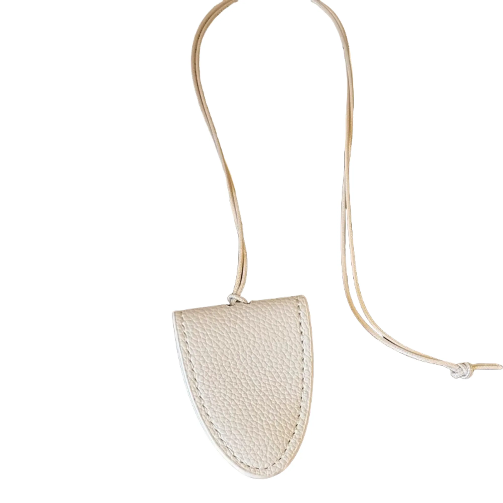 PU Leather Neck Hanging Magnetic Sunglasses Holder 9