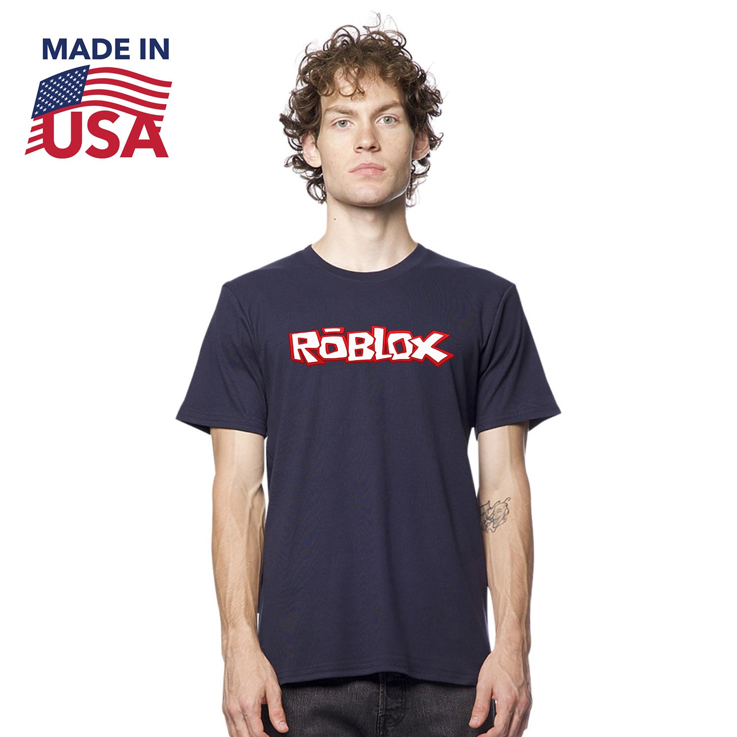 USA Made Unisex Short Sleeve Rib Tee 3