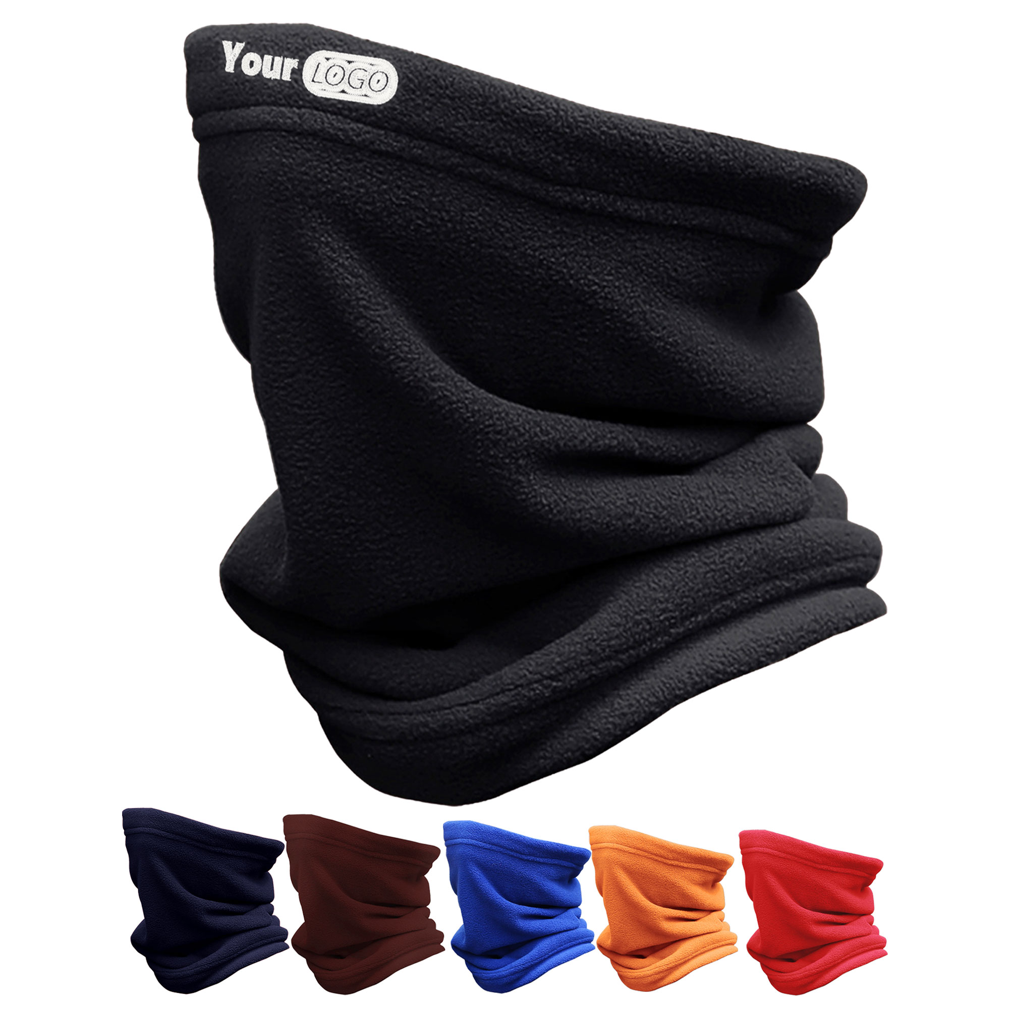 Unisex Fleece Snood Scarf 4