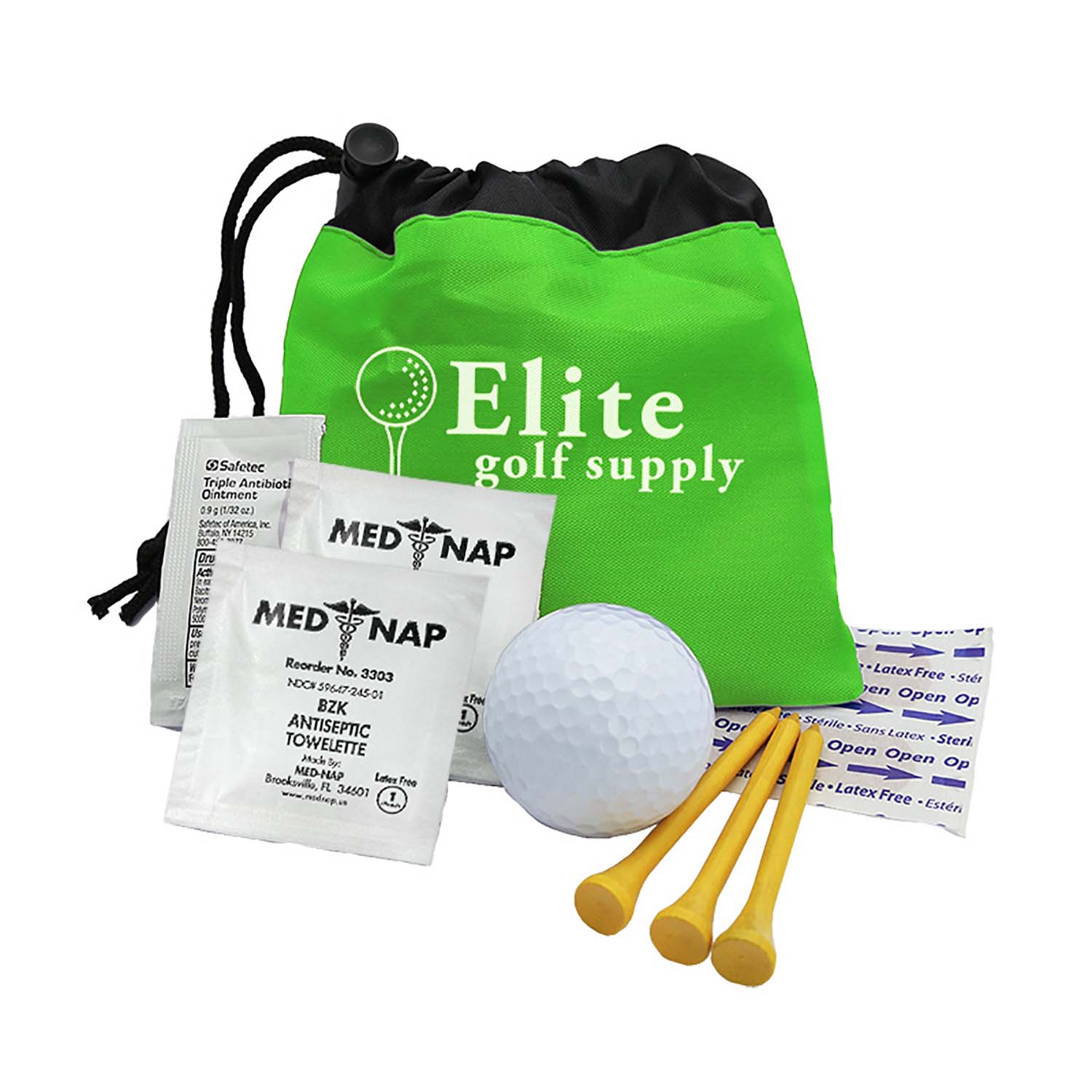 The Play-Through Golf Kit with Cinch Tote 3