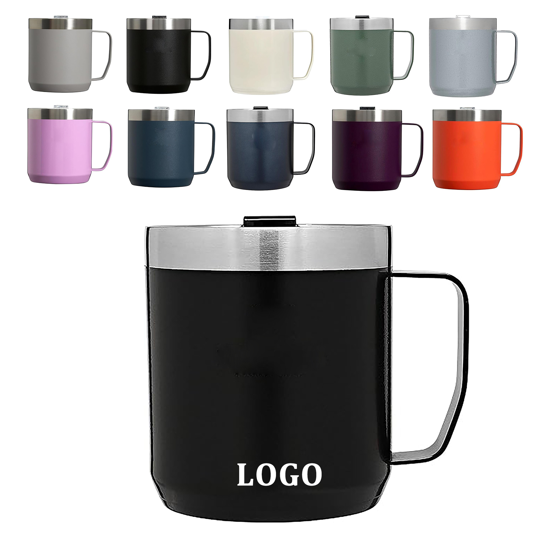 Stainless Steel Camp Mug 15