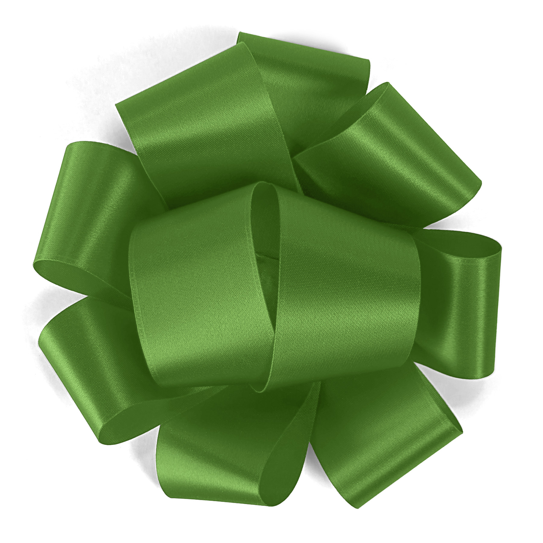 1½" Badge Satin Bow - Sparkle 13