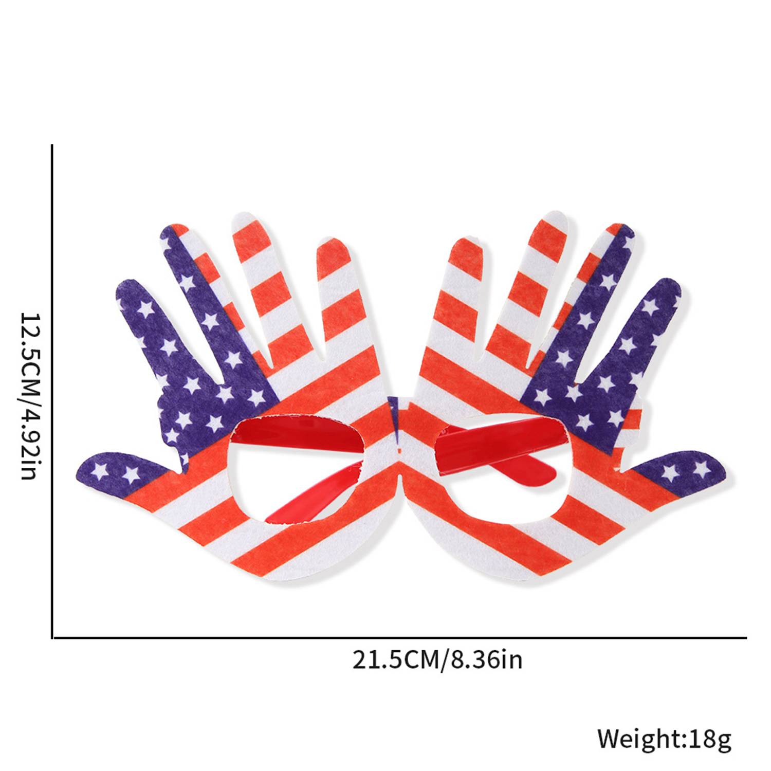 American Independence Day Monogrammed Flag Eyeglass Frame 6