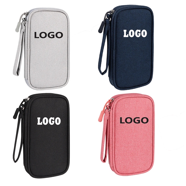 MOQ 100 Portable Travel Electronic Organizer Bag 2