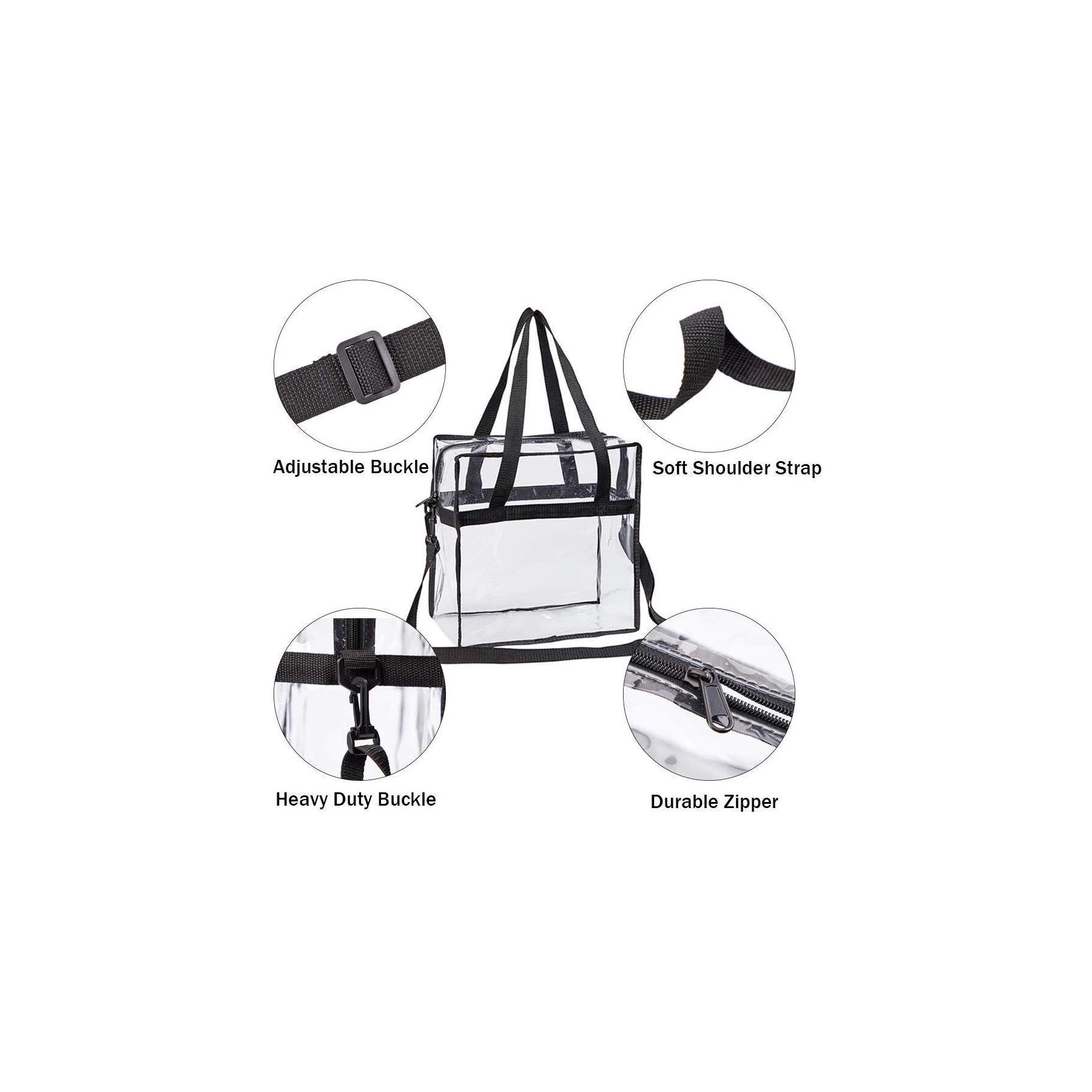 Clear Pvc Tote Bag 1