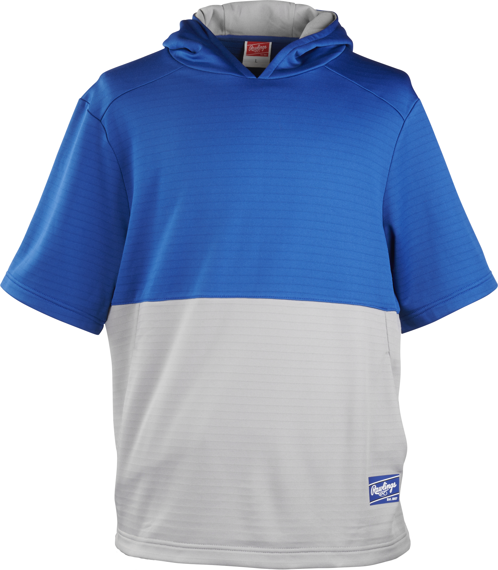 Rawlings Adult Colorsync Performance Short Sleeve Hoodie, custom hoodie or sweatshirt with logo imprint 5