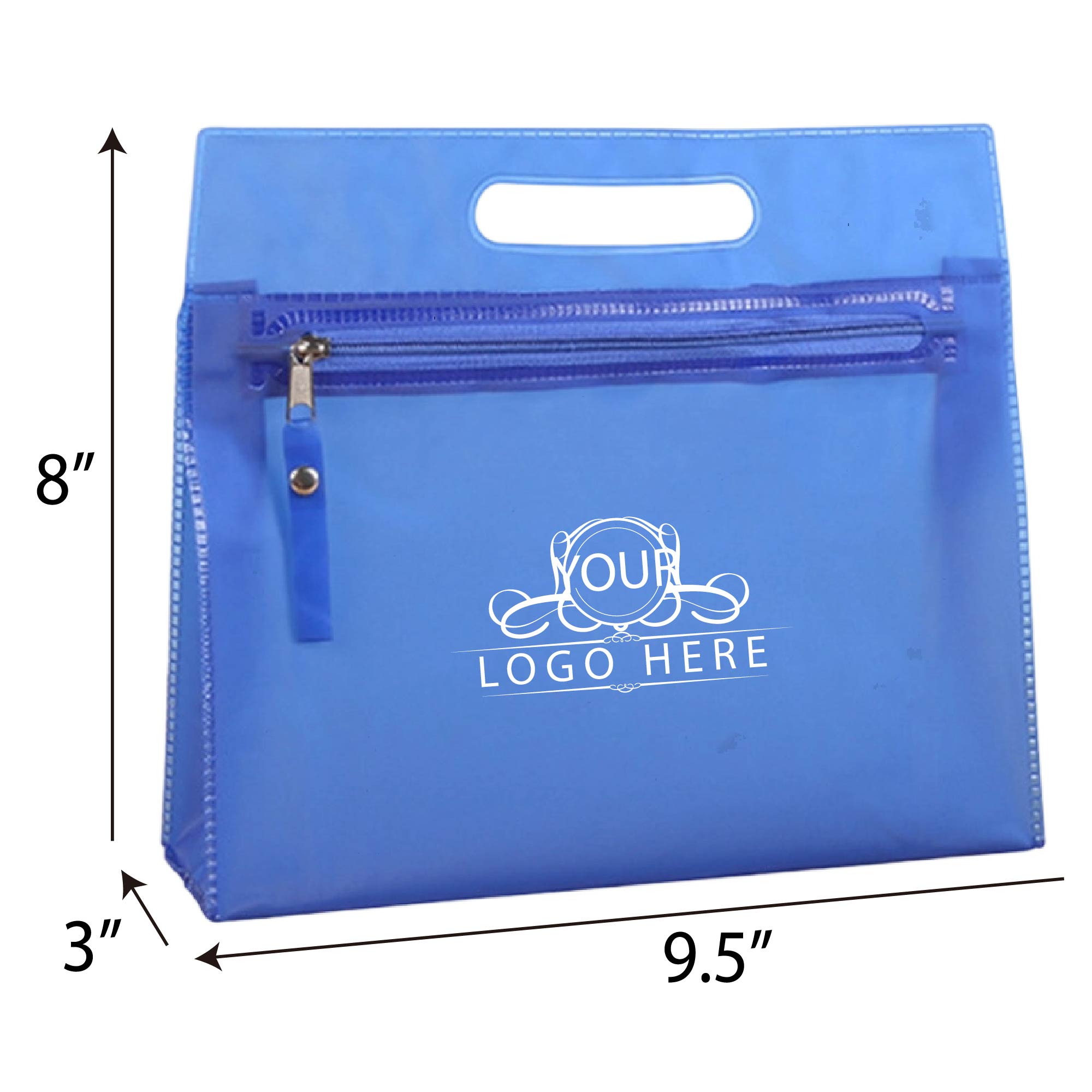 Pvc Clear Waterproof Zipper Bag 3