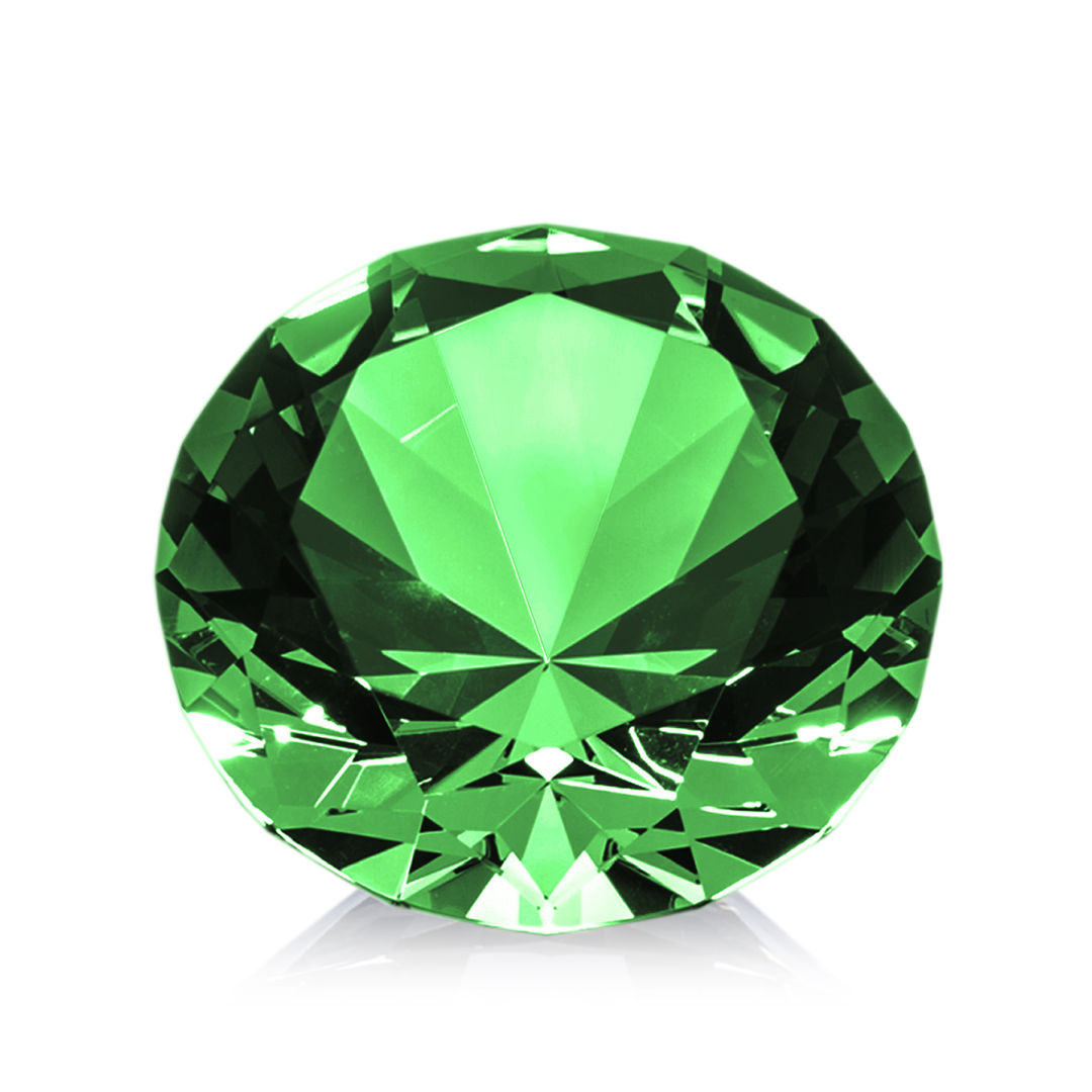 Optical Gemstone Award - Emerald 3