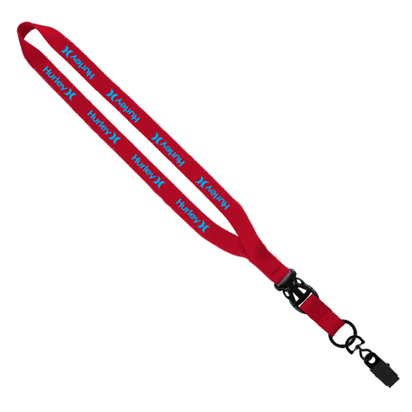 1/2" Smooth Nylon Slide Release Lanyard 5