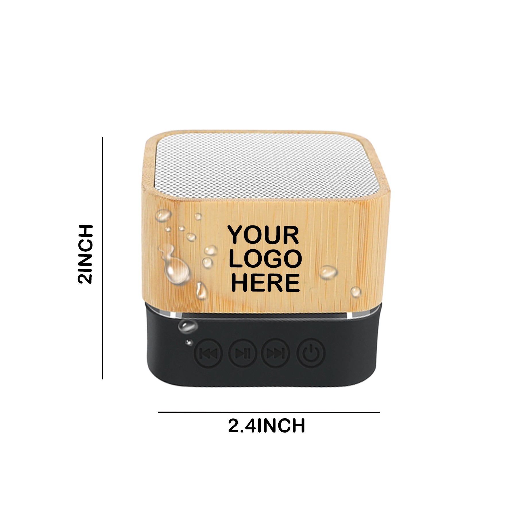Waterproof Bamboo Wireless Speaker 1