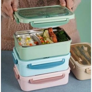 Stainless Steel Wheat Straw Bento Box 3