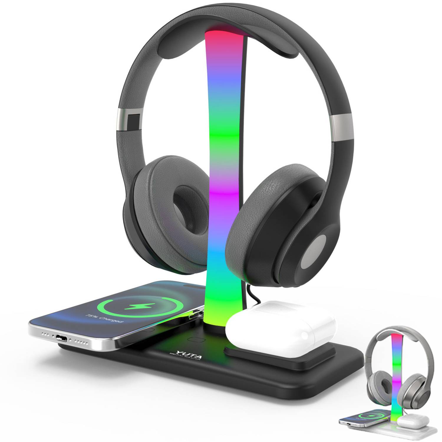 3 in 1 Wireless Fast Charging Stand 2