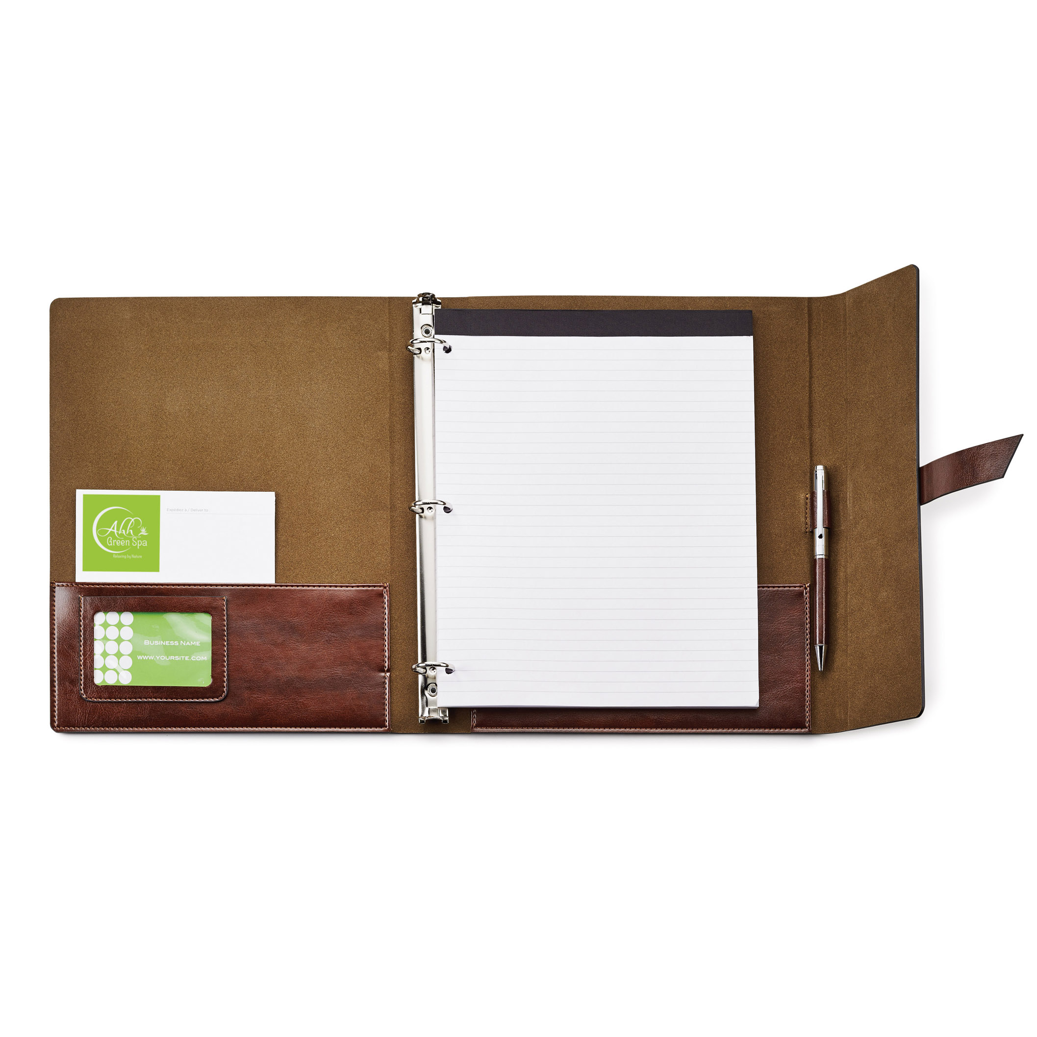 Fabrizio refillable portfolio/3-ring binder 2