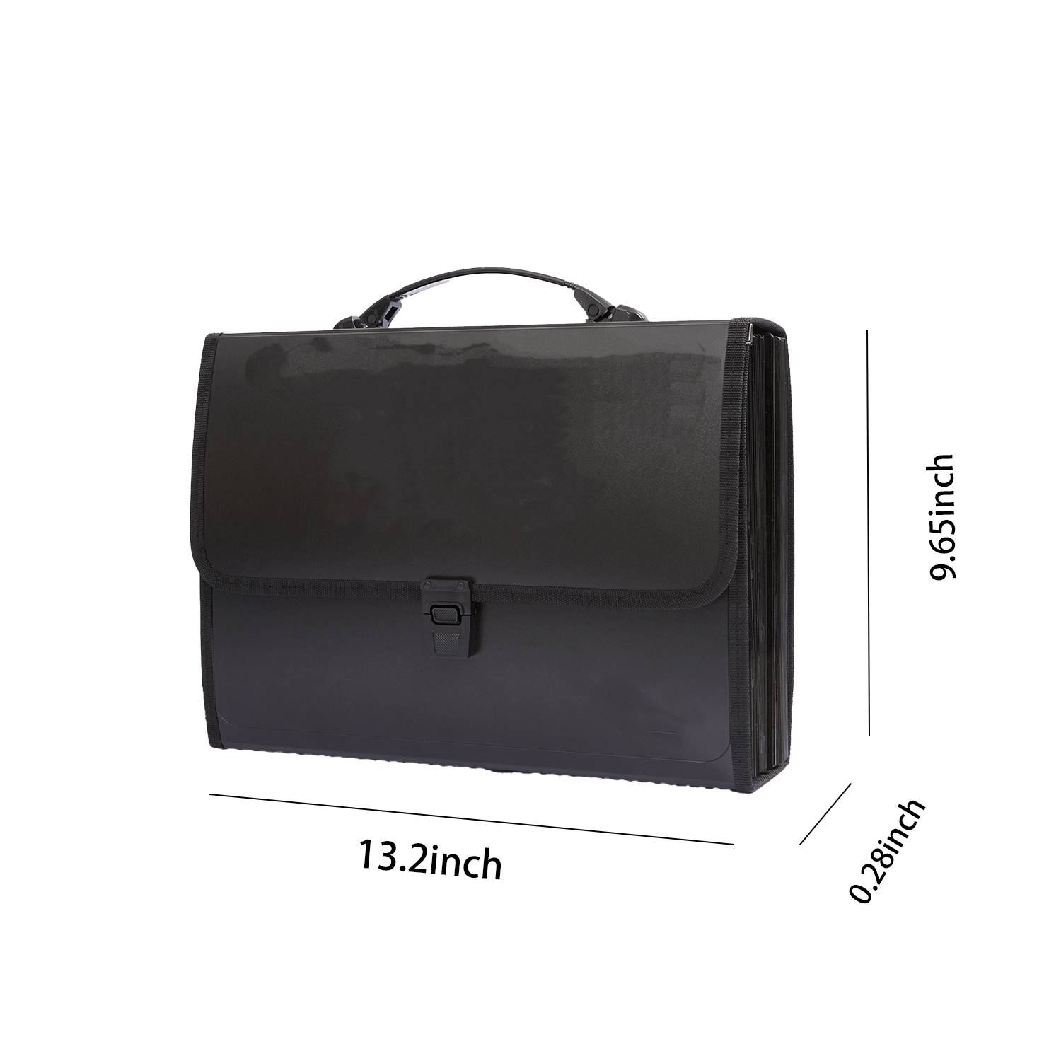 26 Compartment Portable File Folder Storage Bag 2
