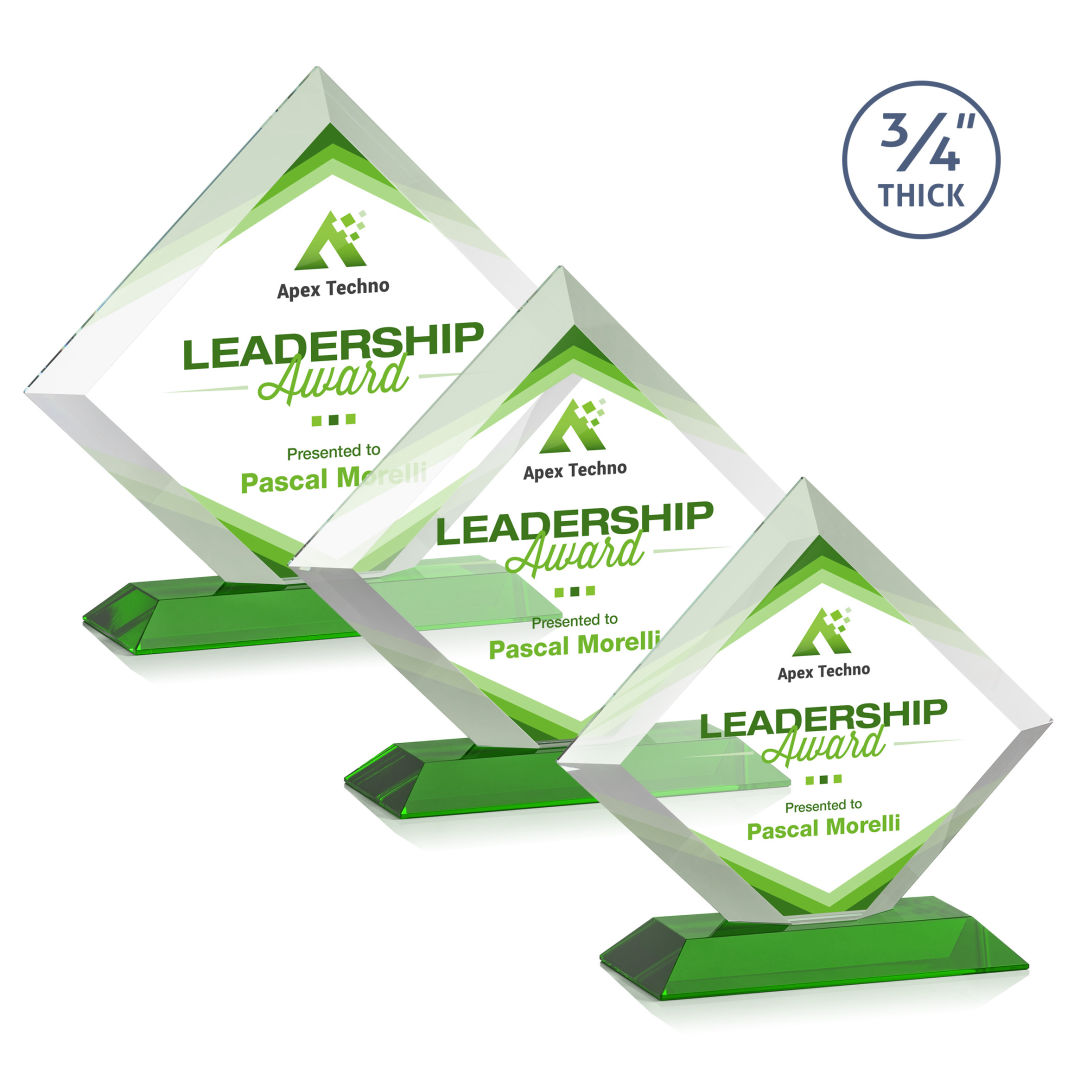 Belaire VividPrint™ Award - Green 3