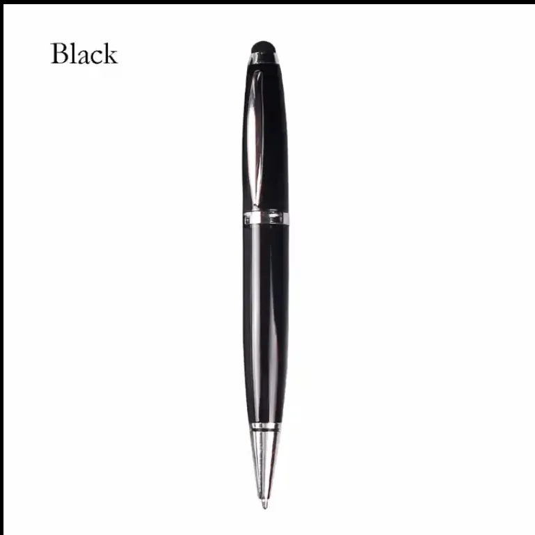 3 In 1 Crystal Ballpoint Pen USB Drive And Stylus-1Gb 1