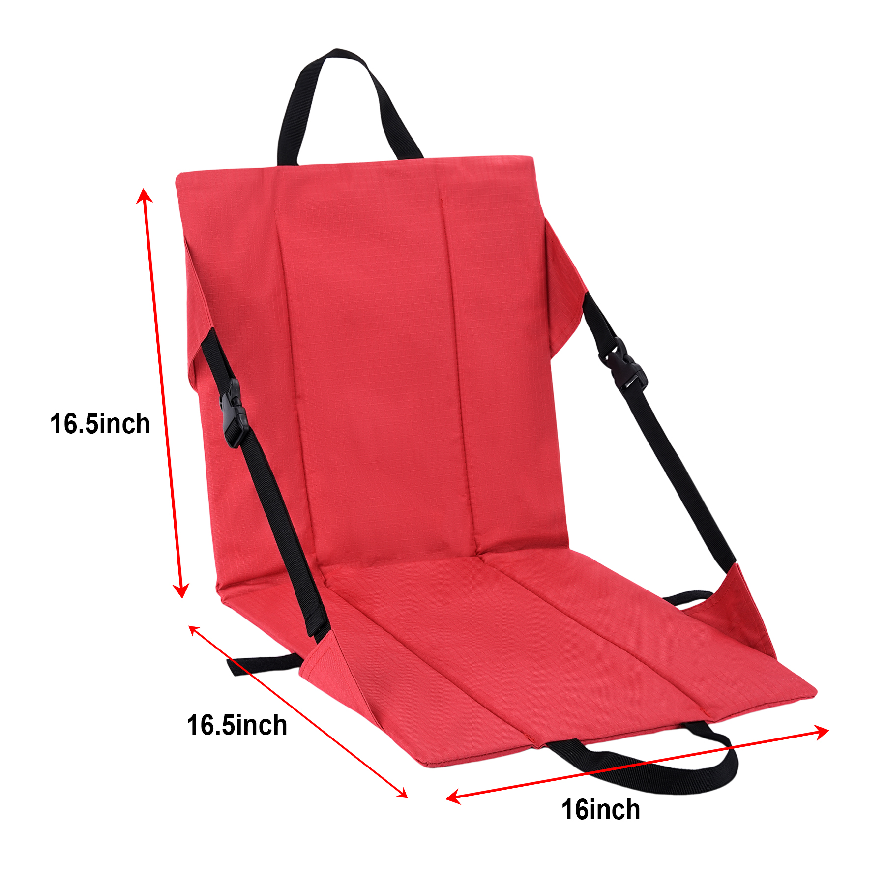 Premium Folding Stadium Seat With Back Support For Bleachers 15