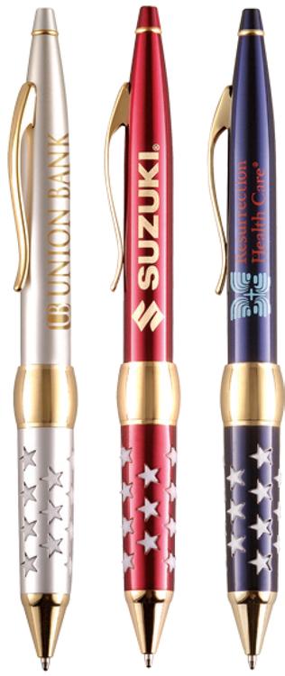 Leon Twist Brass Ballpoint Pen 1