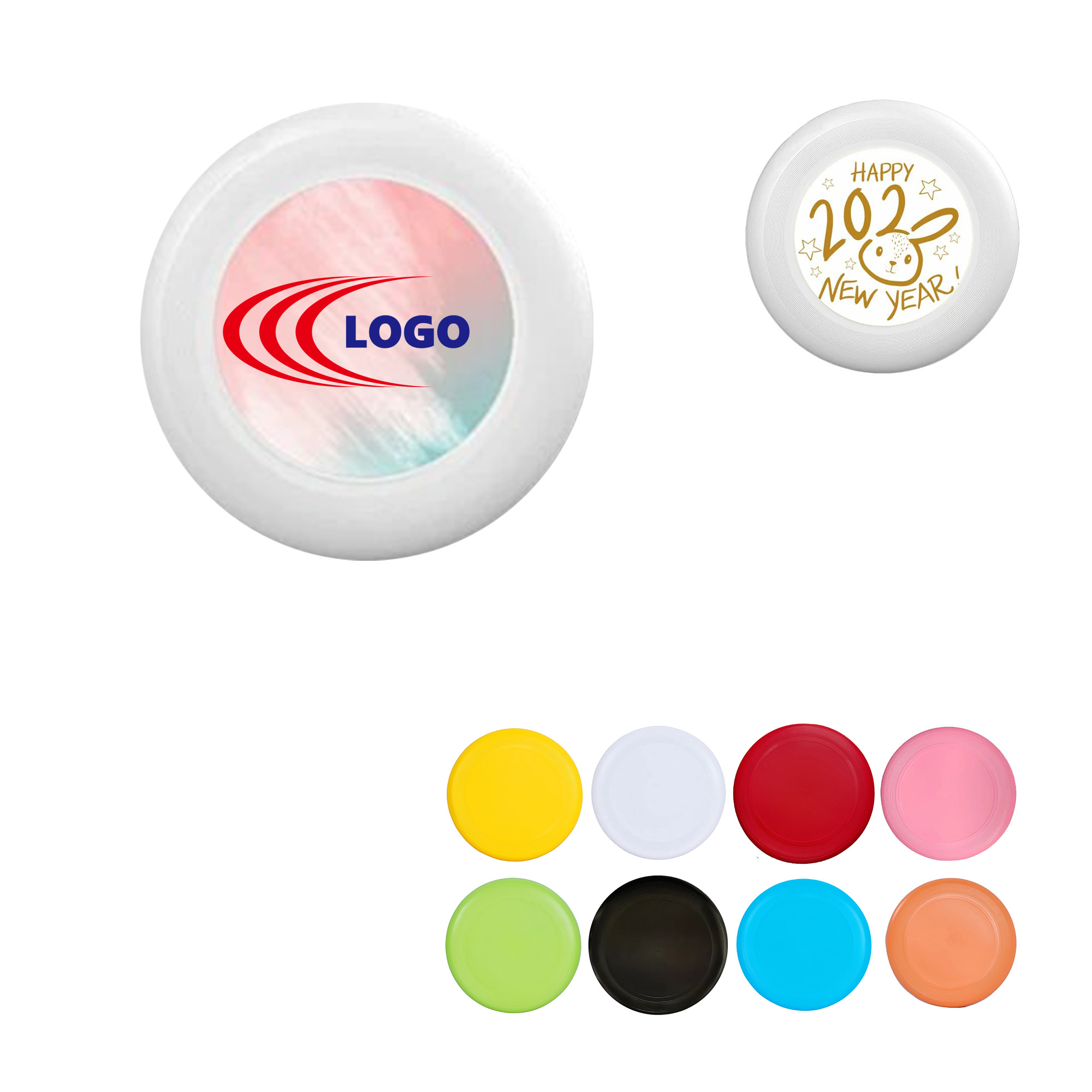 10.6" Solid Color Sports Competition Flying Discs 7