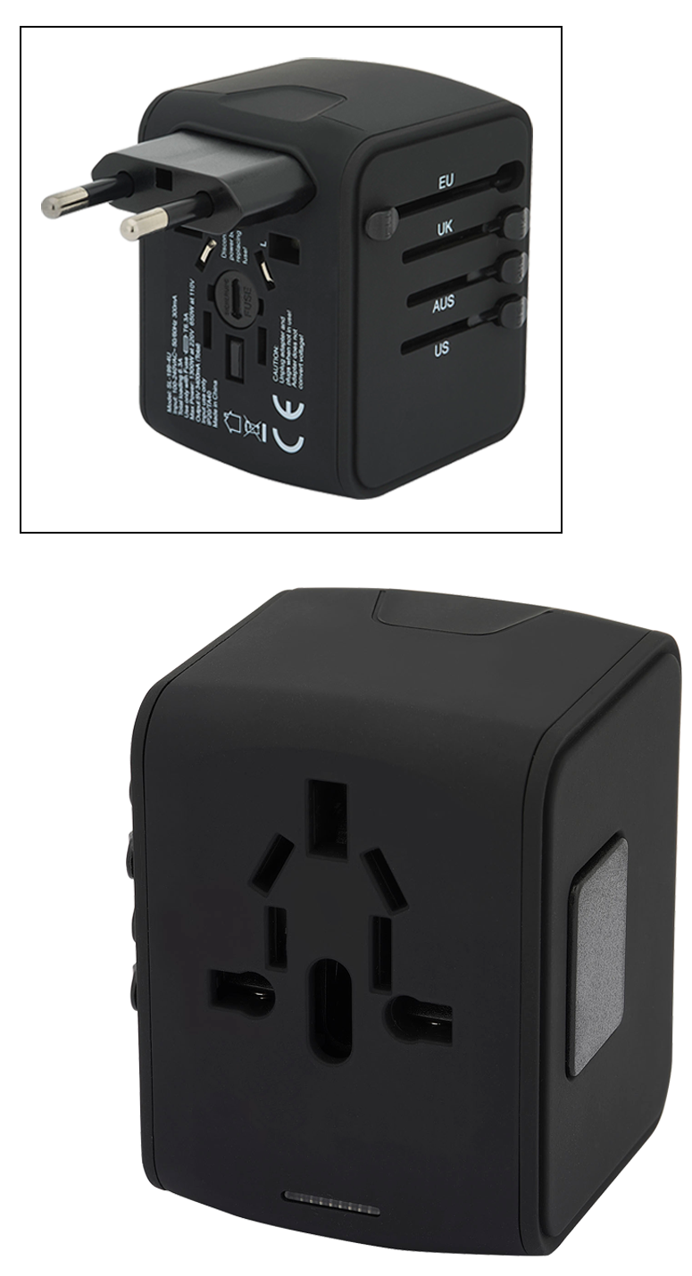Universal Travel 4 USB Port Adapter 19
