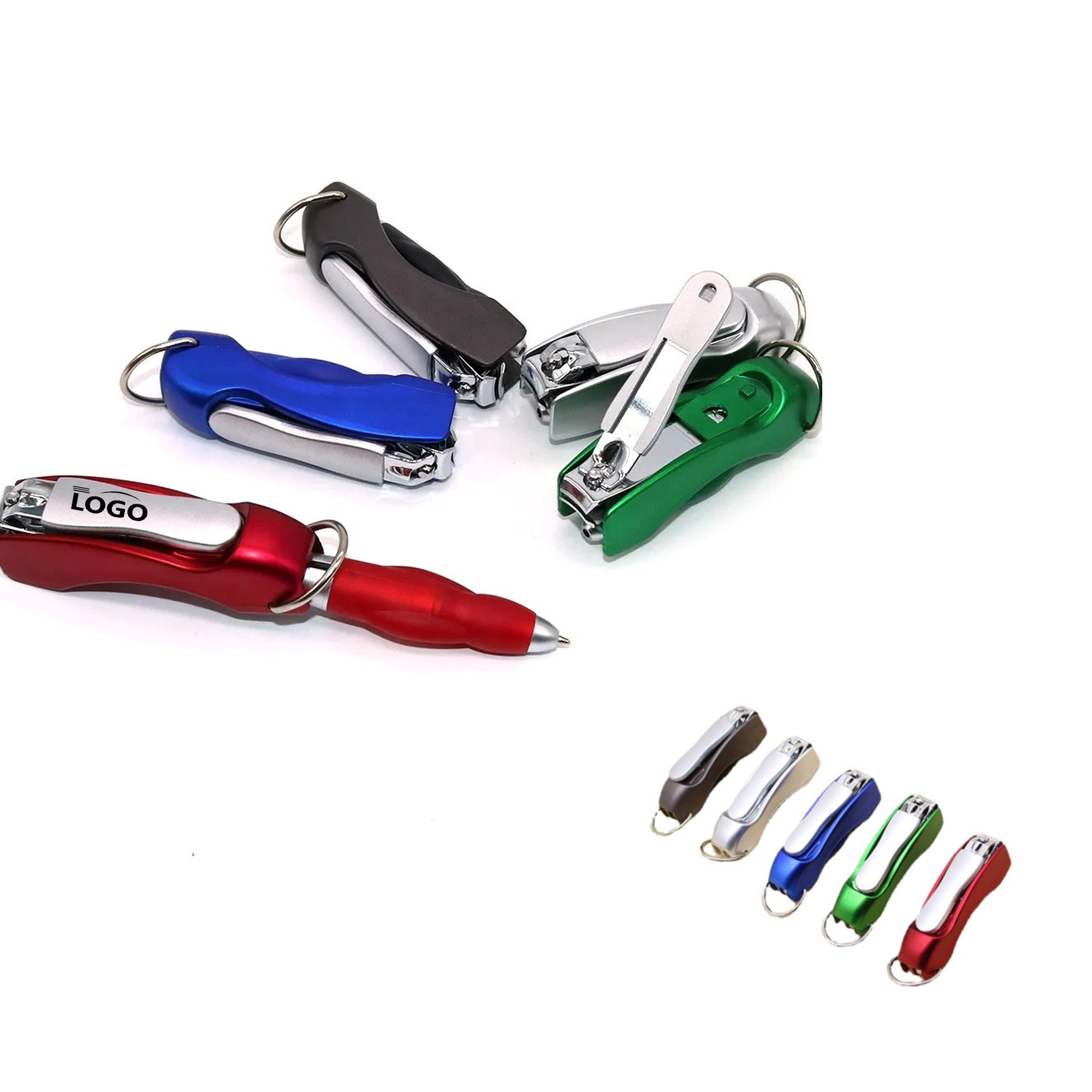 Nail Clippers Pen With Key Chain 2