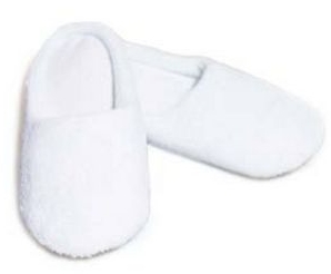 Women's Closed Toe Slip on Micro Terry Slipper (Overseas - Embroidered) 2
