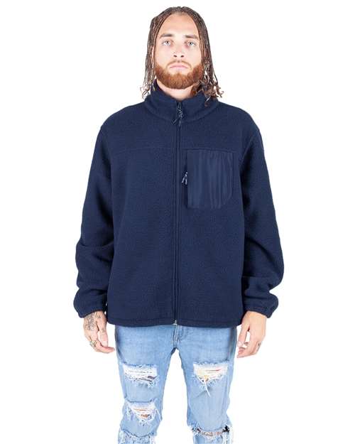 Unisex Sherpa Jacket - SHSJ 6