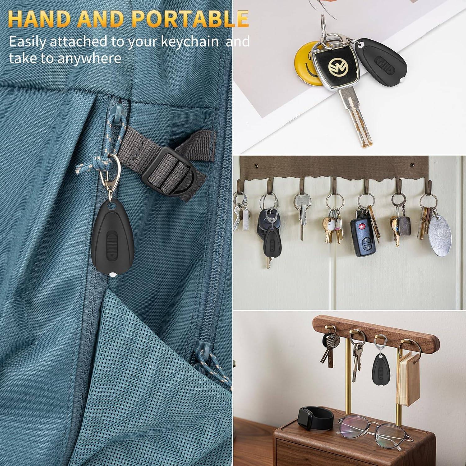 Mini ABS LED Keychain Flashlight – Portable for Outdoors 5