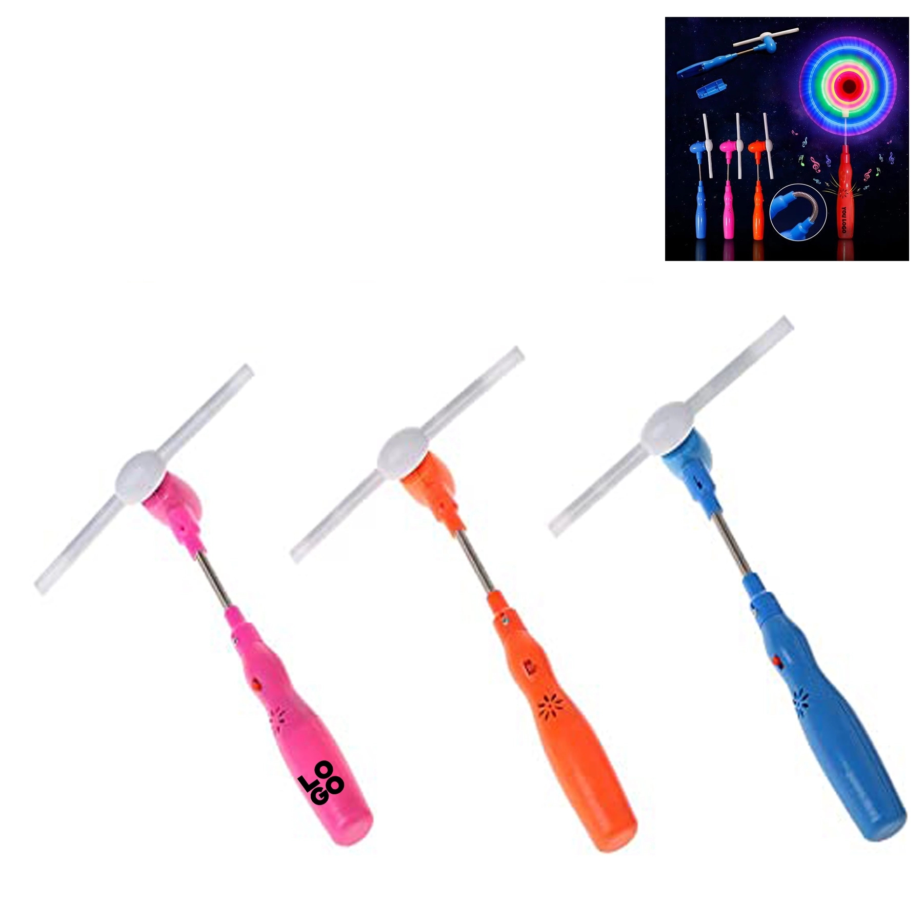 LED Windmill Spinner 2