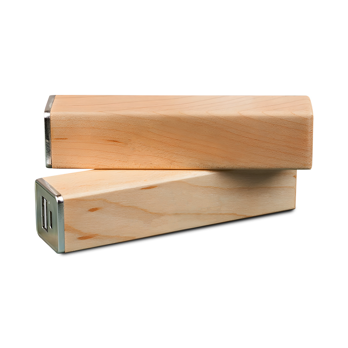 Wood Power Bank Portable Charger - 2600 MAh 1
