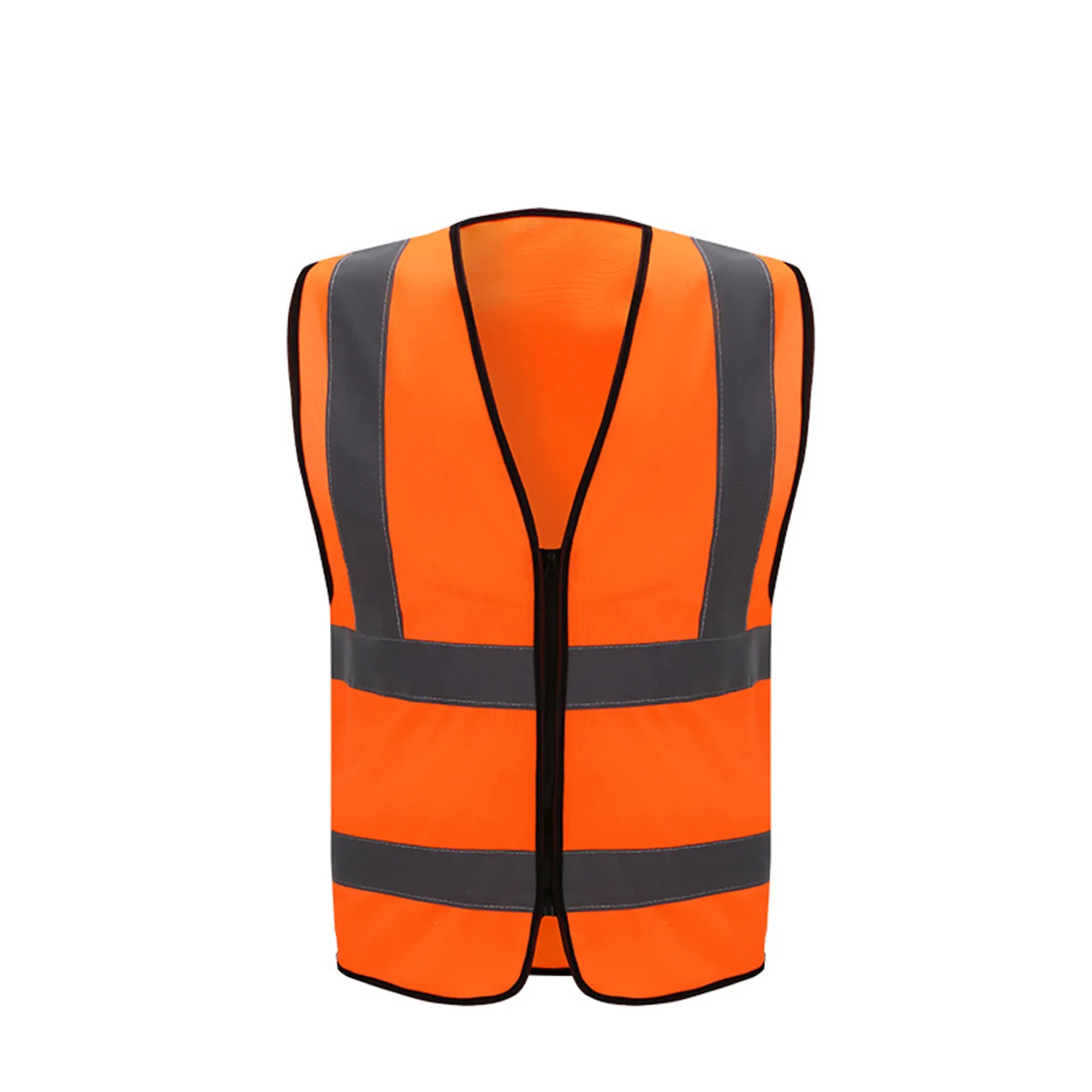 Reflective Tape Safety Hook & Loop Vest 2