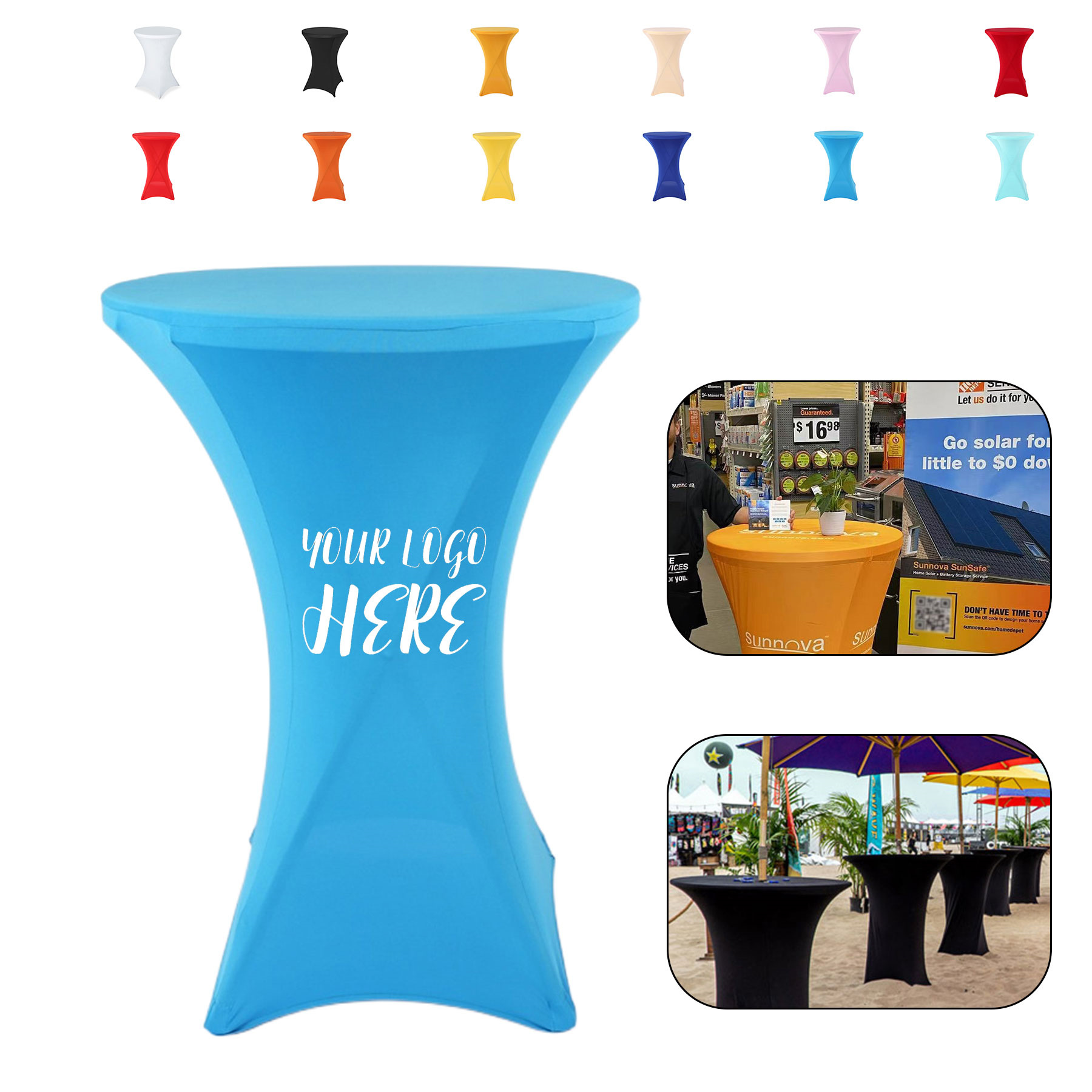 32 In Full Color Round Tablecloth 2