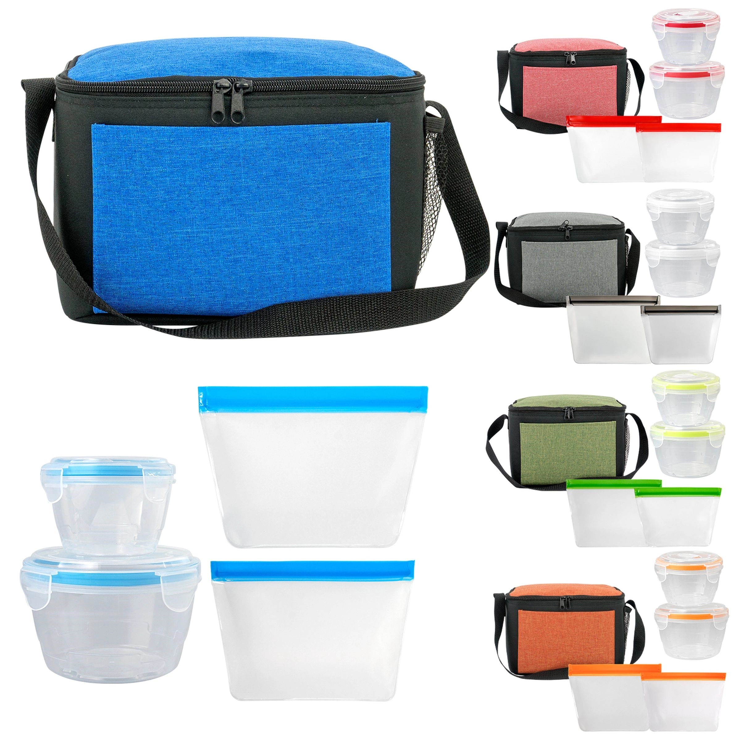Ridge Nested Seal Tight Bagged Cooler Set 8
