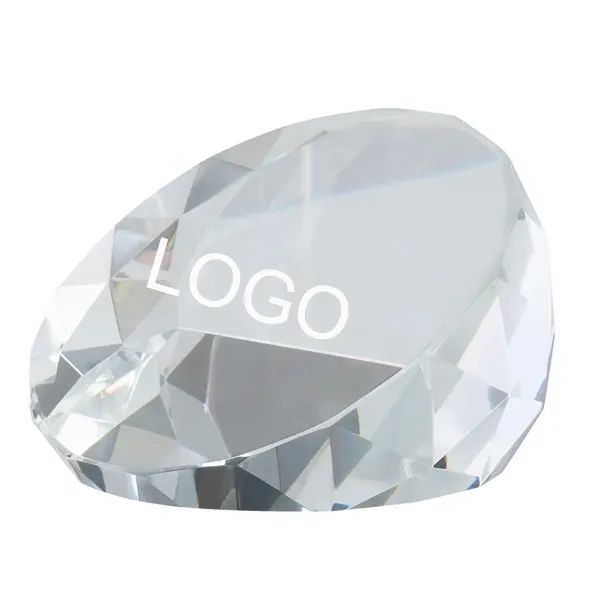 Round Diamond Paperweight 2
