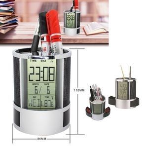 Digital Desk Calendar Pen Holder 3