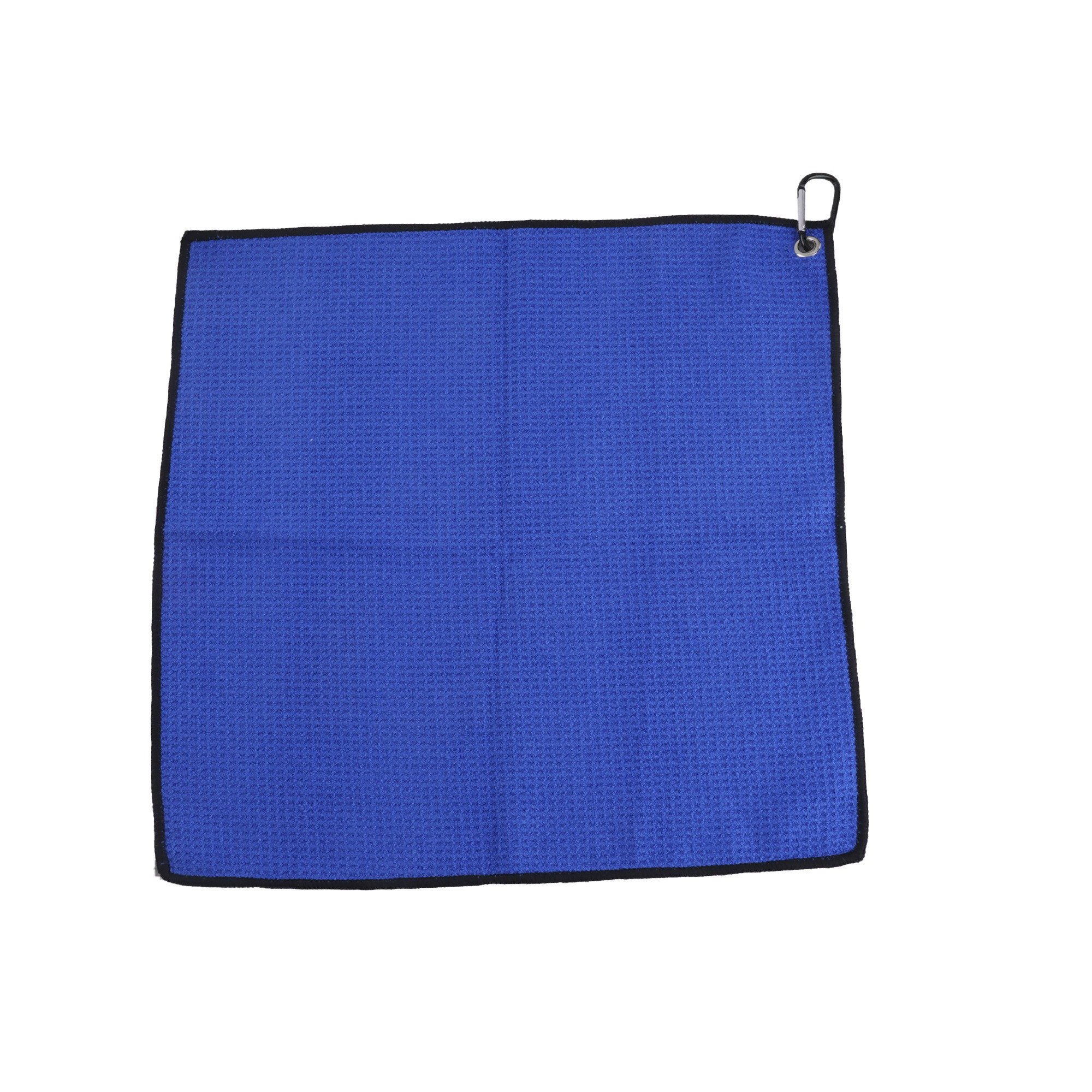 Twelve Inch By Twelve Inch Waffle Microfiber Golf Towel With Grommet 2