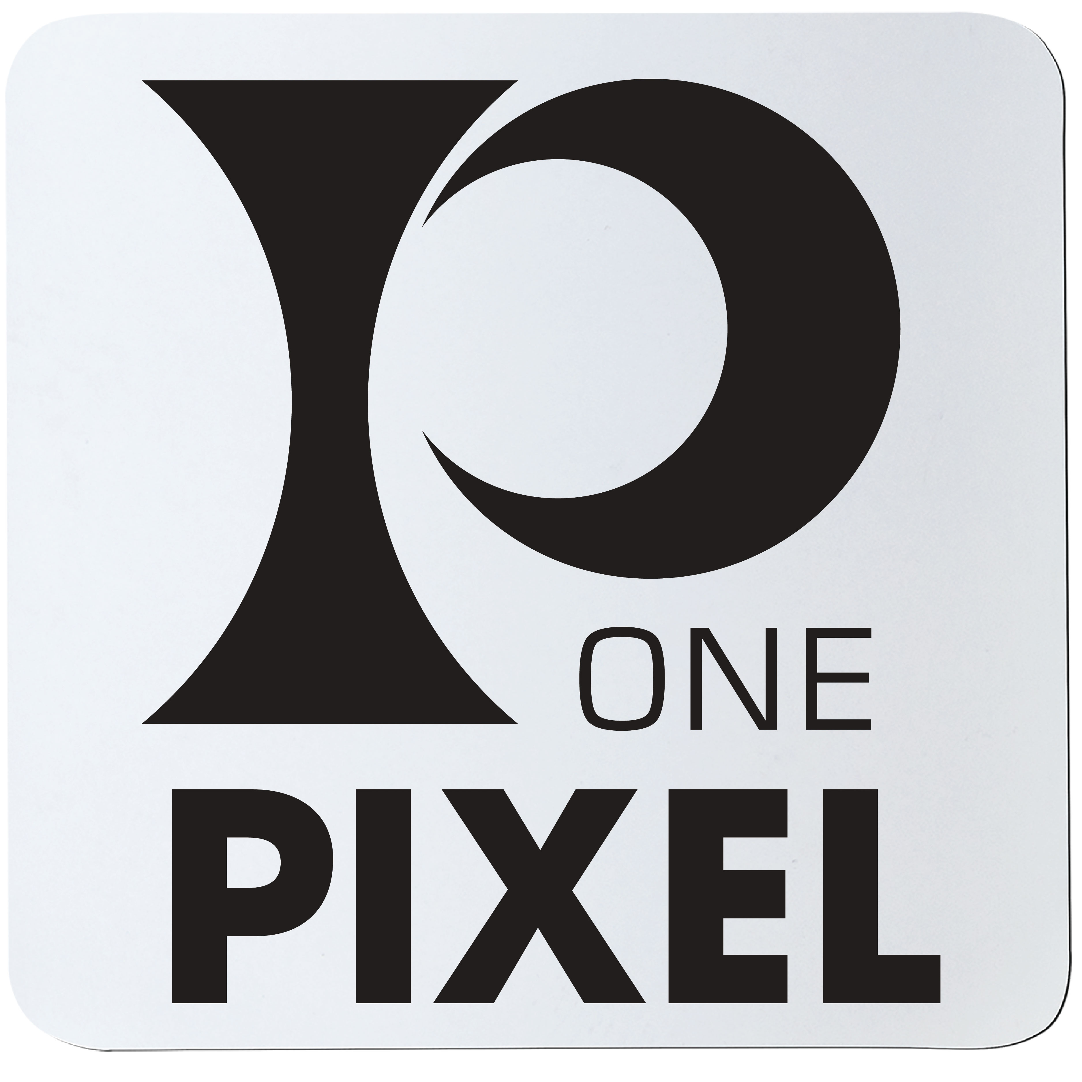 3" White Square Silicone Coaster