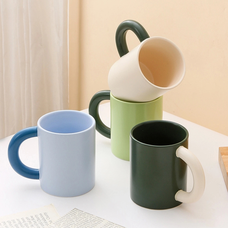 Custom 14 OZ. Ceramic Tea Coffee Mug & Office Drink Cup 2