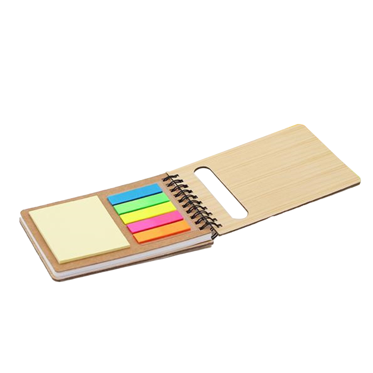 Eco-Friendly Pocket Notebook W/ Sticky Flags 5