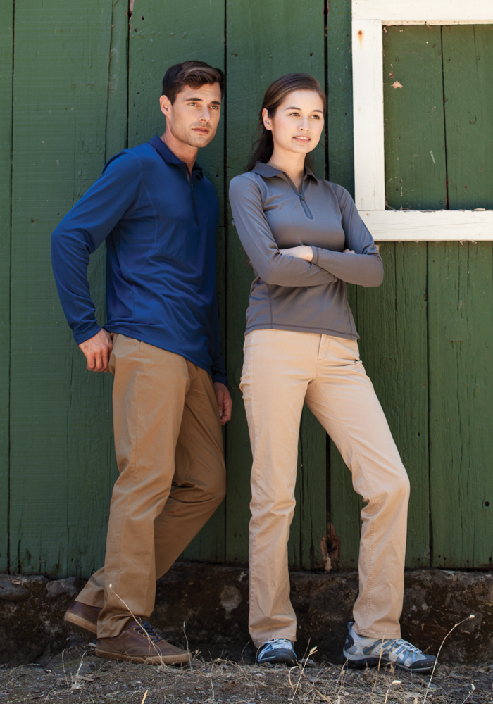 Men's Riviera Long Sleeve Polo Shirt 3