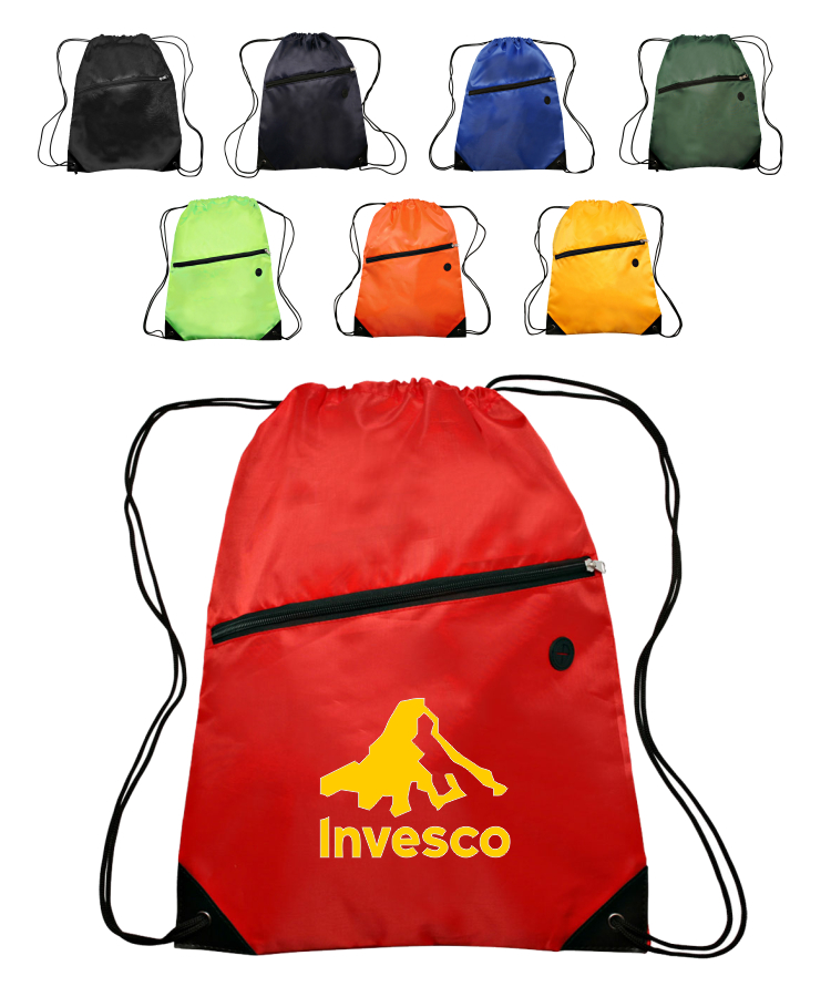 Union Printed - Custom Drawstring Bags with Pocket 8