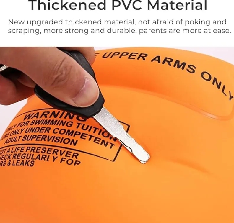 Custom Inflatable Arm Floaties for Kids Adults Bulk Order PVC Swim Rings Wholesale 5